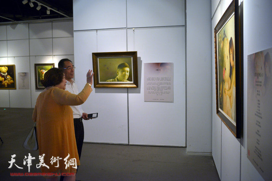 心灵的交换——程亚杰意象油画展在天津美术馆开展