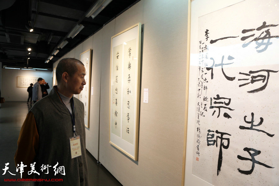 海河之子、一代宗师，纪念李叔同——弘一大师诞辰135周年书画作品展