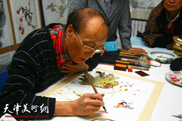 天津书画艺术交流中心成立七周年 举行文化惠民活动