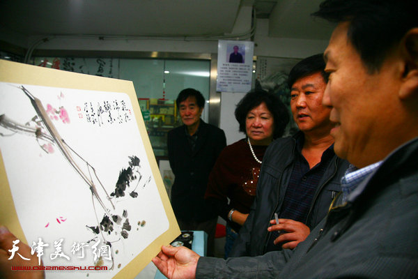 天津书画艺术交流中心成立七周年 举行文化惠民活动