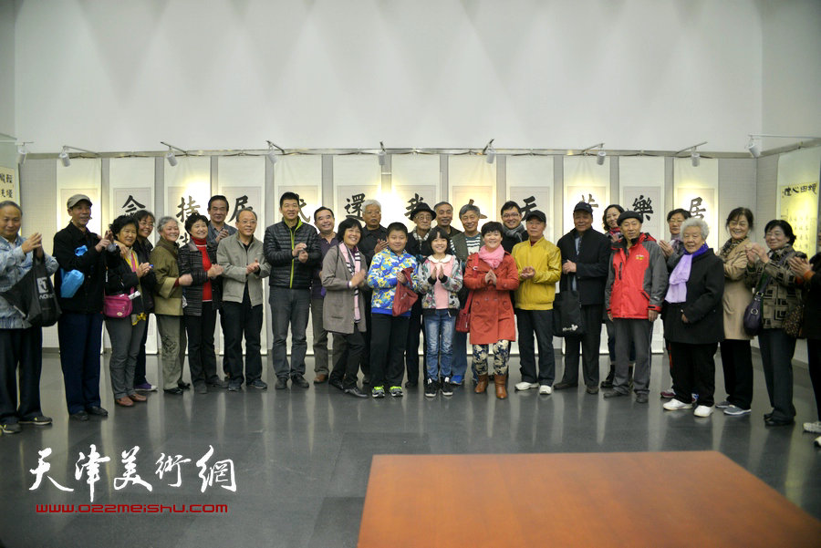 李德海、李伯增书画展11月1日在天津图书馆展厅开幕。