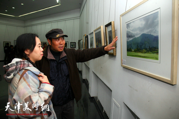 天津第二届小幅水彩作品展