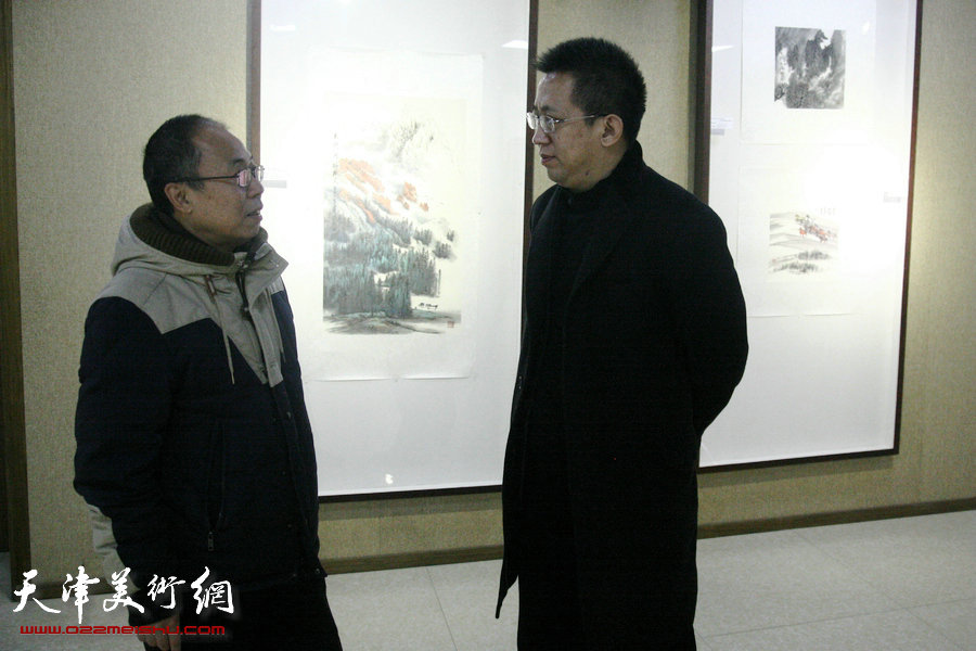 天山南北好地方—刘玉社小幅水墨新疆山水画作品展