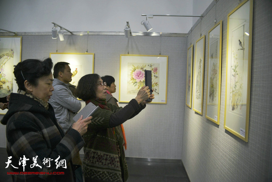 瀚墨掇英-中国画小品展展览现场。