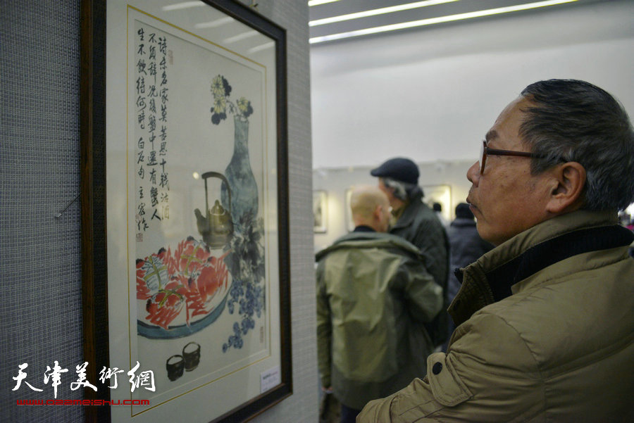 瀚墨掇英-中国画小品展展览现场。