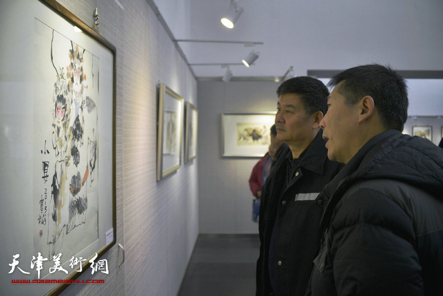 瀚墨掇英-中国画小品展展览现场。