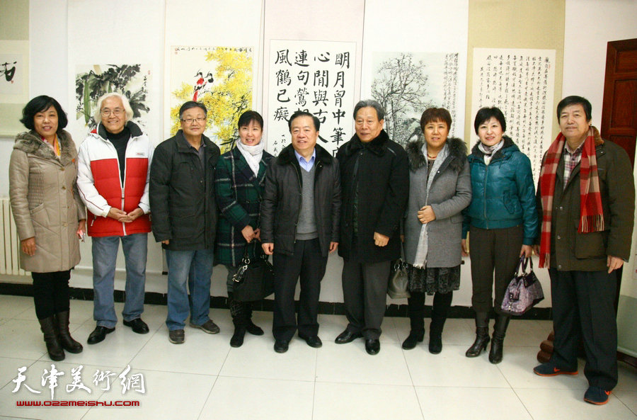 天津师范大学书画院迎春美术作品展