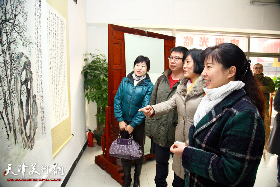 天津师范大学书画院迎春美术作品展