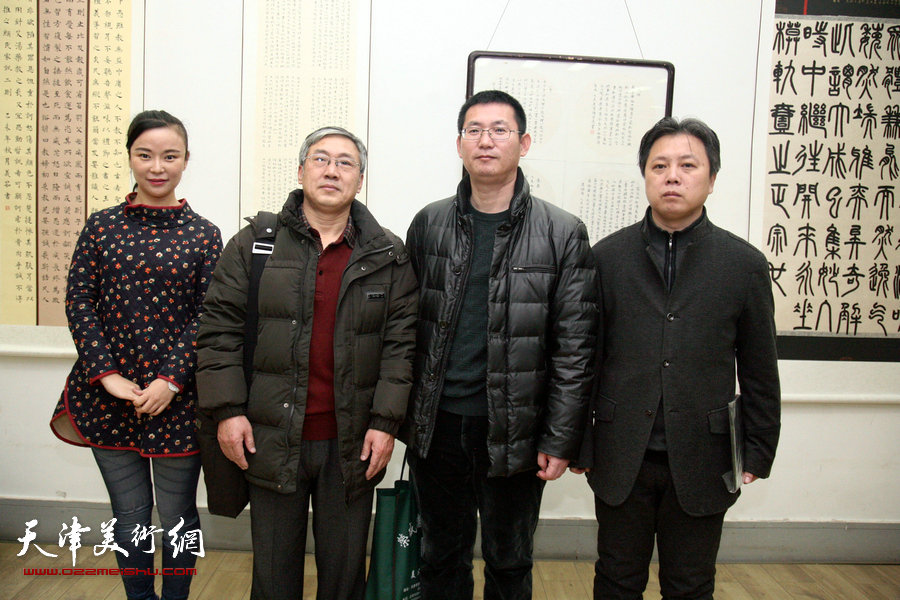 巾帼翰墨-天津市妇女书法提名展在市文联展览馆开幕