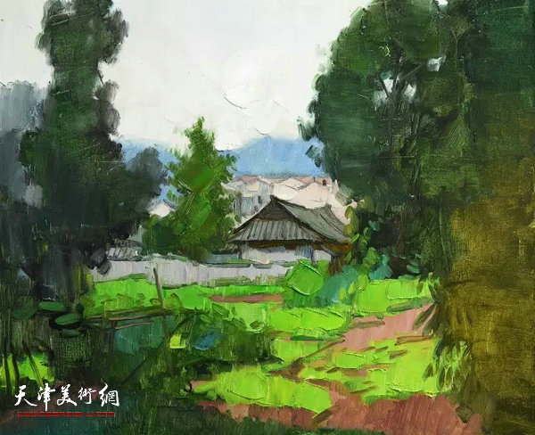 姜中立作品。