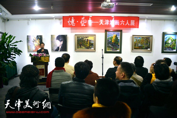 “忆·艺—天津油画六人展”60余幅油画精品亮相
