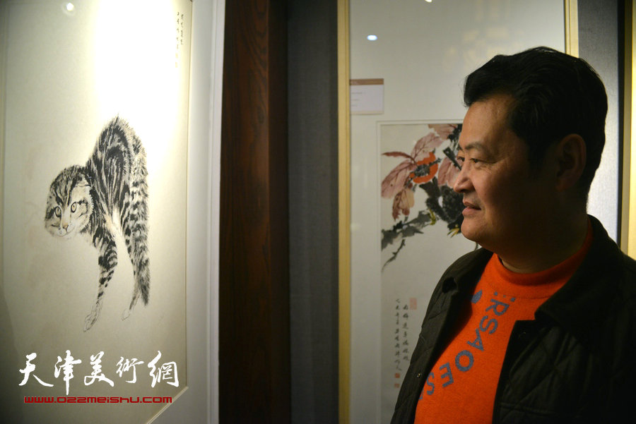 静海撤县设区·2016 周午生肖培金中国画精品展