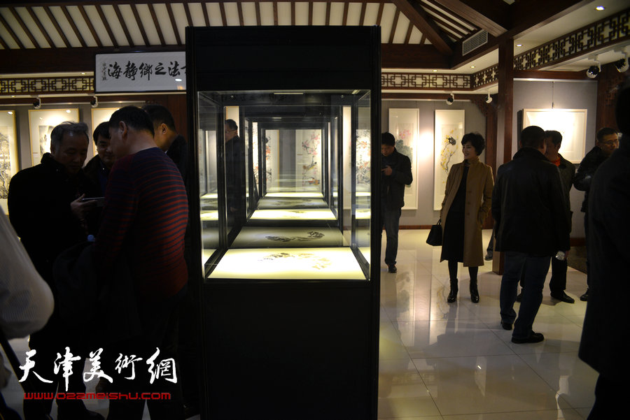 静海撤县设区·2016 周午生肖培金中国画精品展