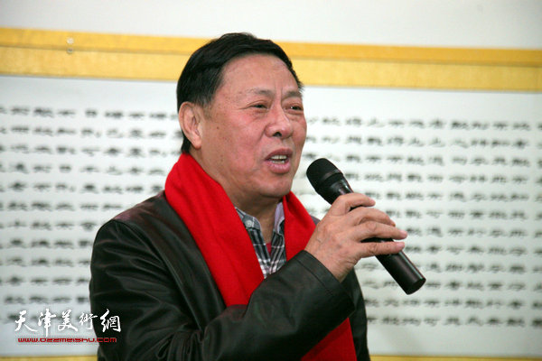 姜世禄书法展在大雅书画院开幕