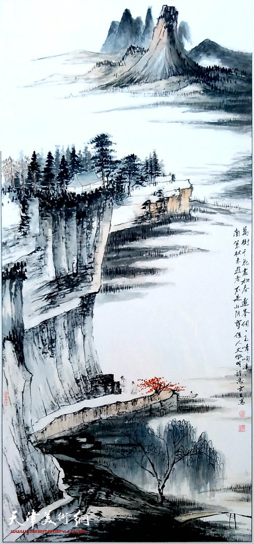 刘云生山水画