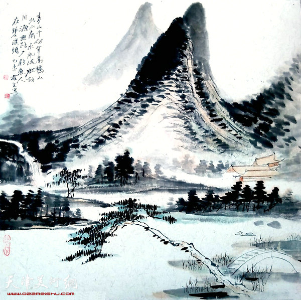 刘云生山水画