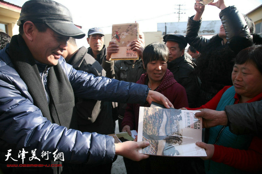 天津画院“深入生活、扎根人民”送文化到静海区