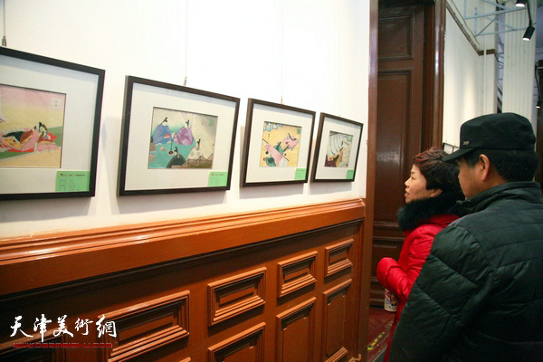 源氏物语浮世绘木版画展在西洋美术馆开展