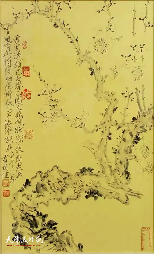 图为展出的作品。