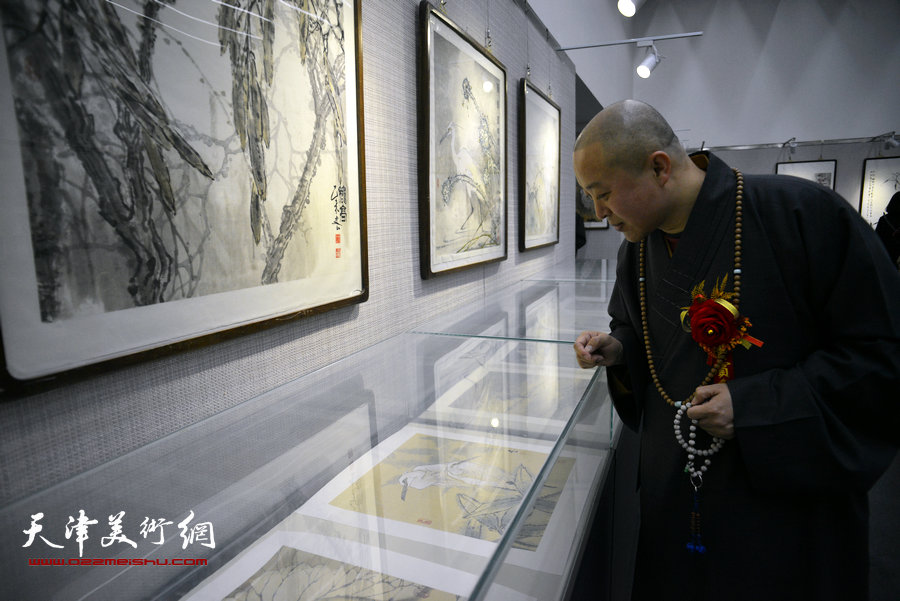 著名伉俪画家高学年、史玉贺春展