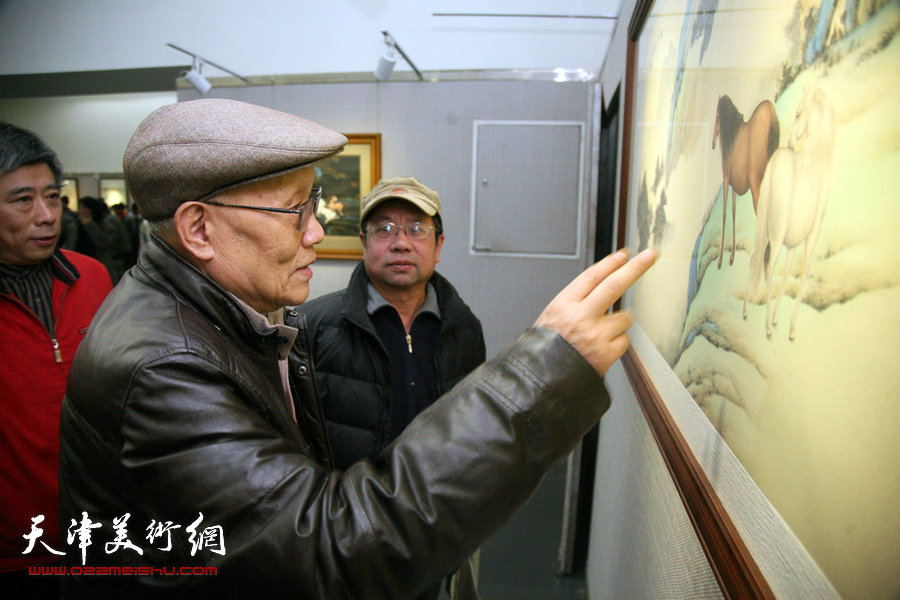 李澜雪景鞍马作品展