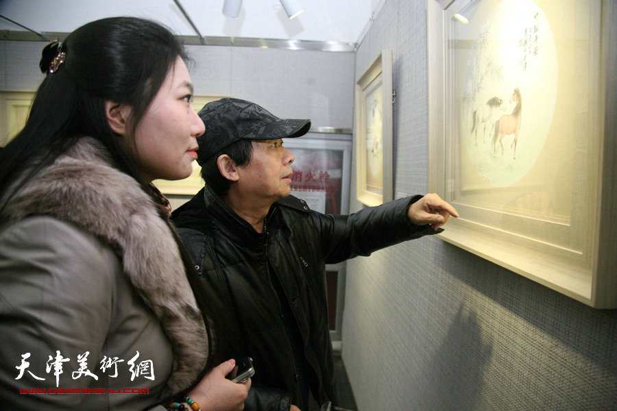 李澜雪景鞍马作品展