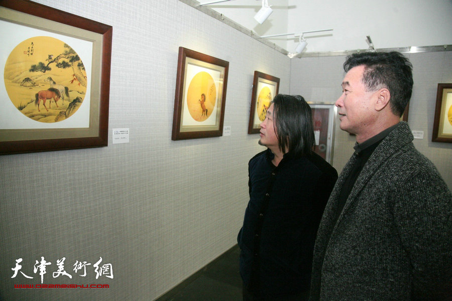 李澜雪景鞍马作品展