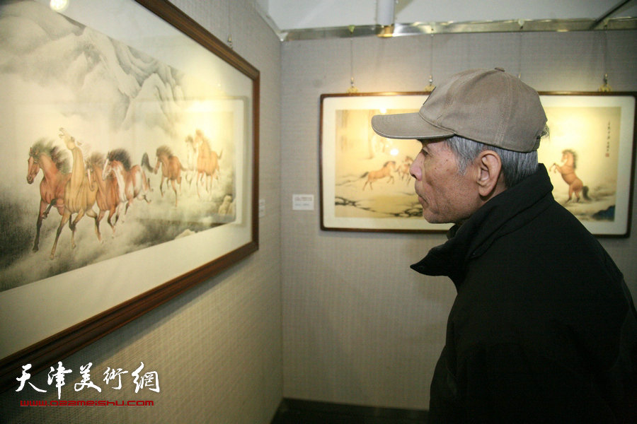 李澜雪景鞍马作品展