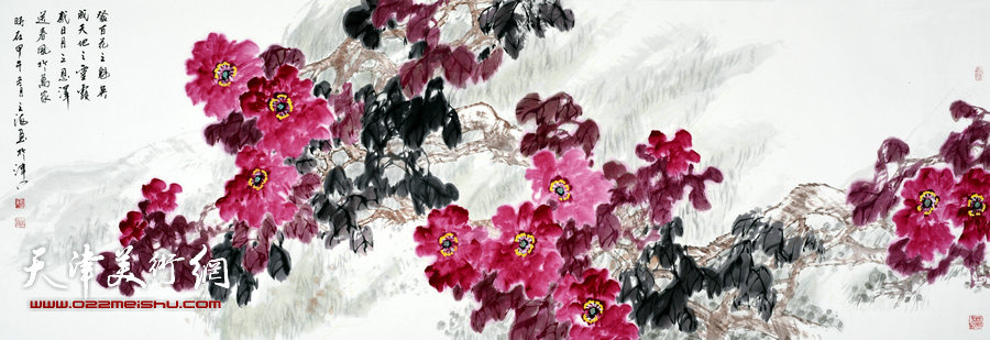 天然意趣-天津著名画家陈之海花鸟画新作欣赏
