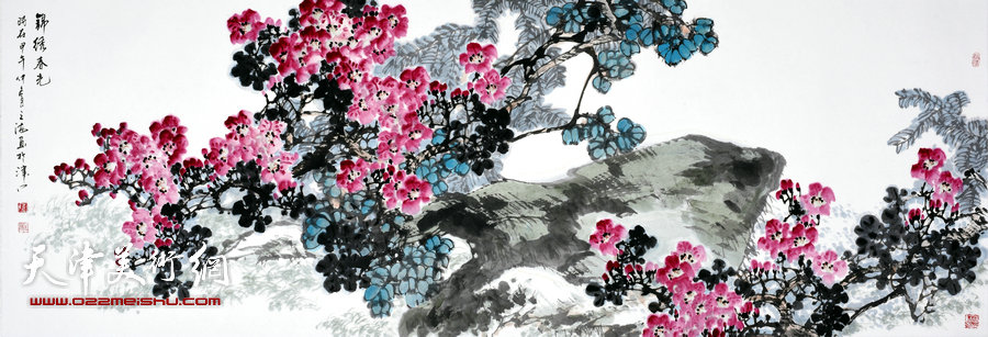 天然意趣-天津著名画家陈之海花鸟画新作欣赏