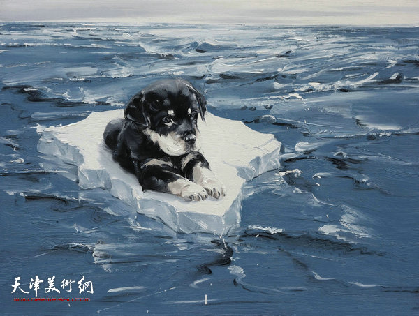 漂流记NO.1 60x80cm 布面油画 2014 