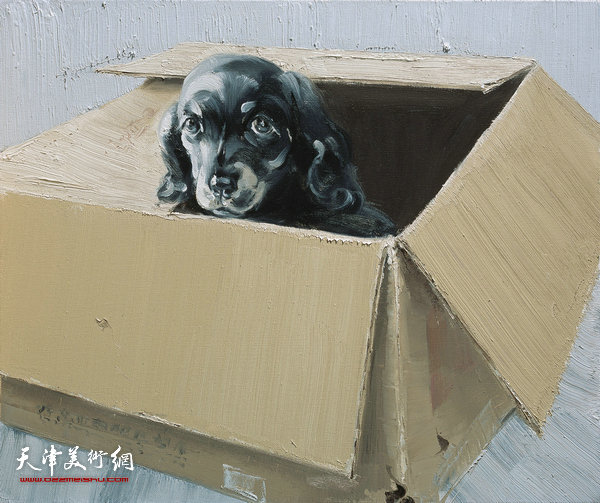 温暖的家 50x60cm 布面油画 2014 