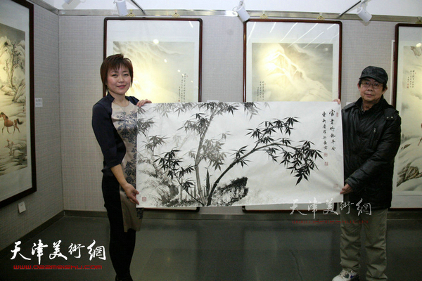 李澜雪景鞍马作品展