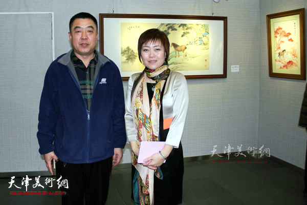 李澜雪景鞍马作品展