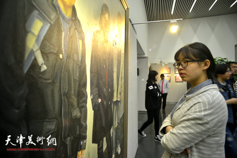 “青年归来·天津美术学院青年艺术家联展”现场。