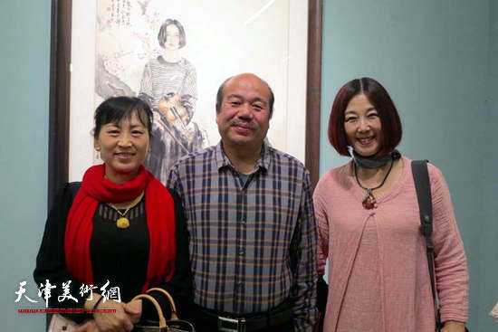 “人民形象，中国精神”何家英精品展展览现场。