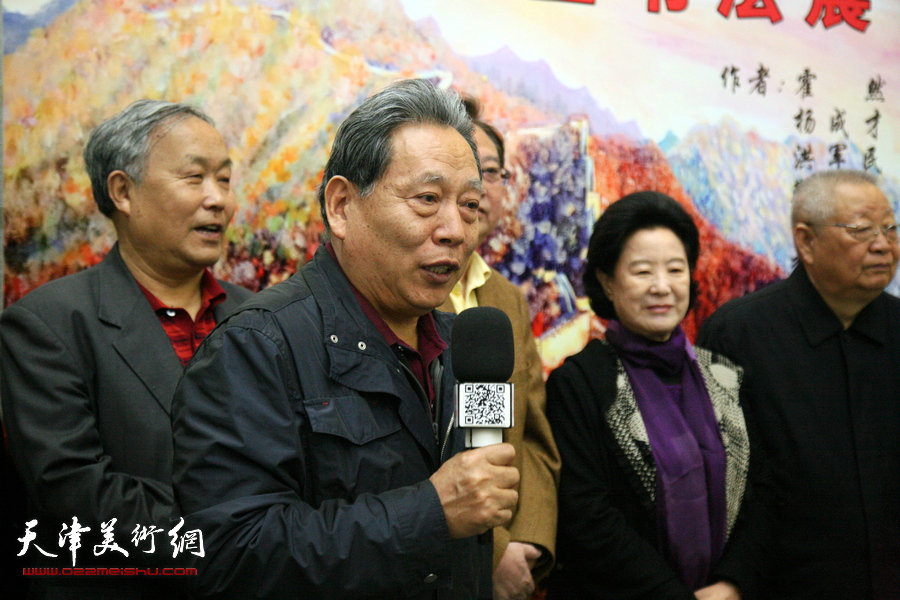 “柳营点墨”书法展在天津图书馆开展