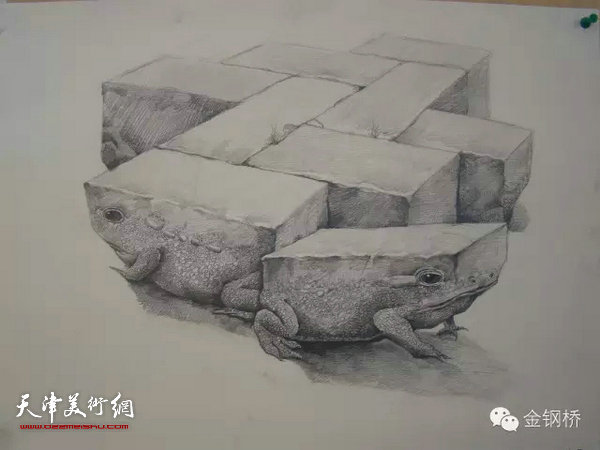 天津美术学院设计基础部设计素描课程汇报展