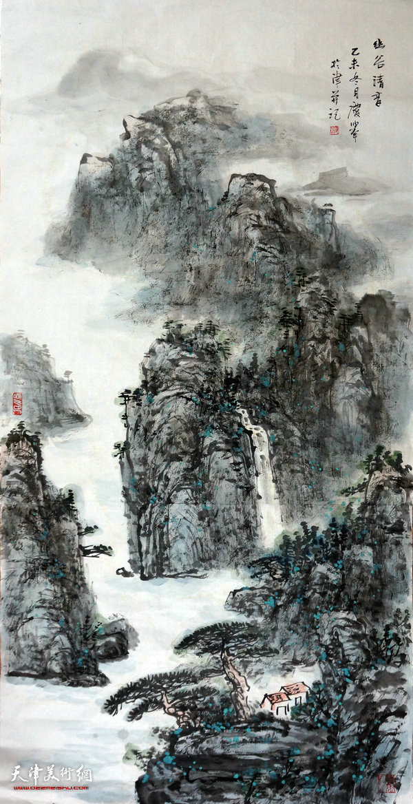 8、幽谷清音之二（68X136CM）  徐庆举.jpg