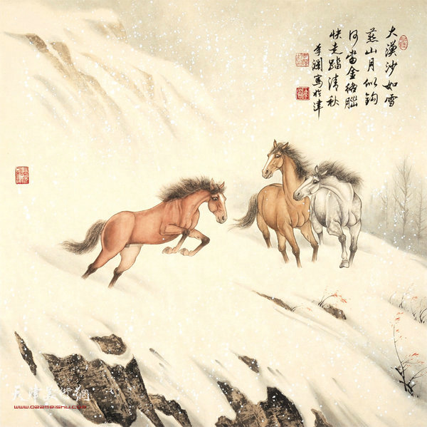 李澜作品。