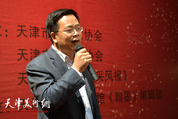 六号院创意产业园董事长潘春辉致辞。