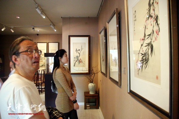 爱新觉罗·溥佐的水墨世界艺术展在鼎天美术公馆开展。