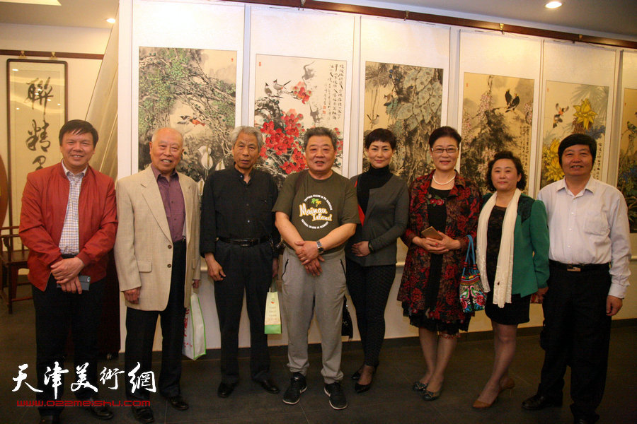 “津门十俊书画展”在中国楹联博物馆开展