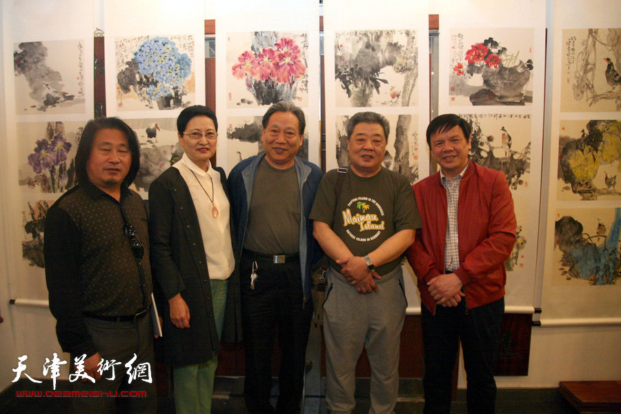 “津门十俊书画展”在中国楹联博物馆开展