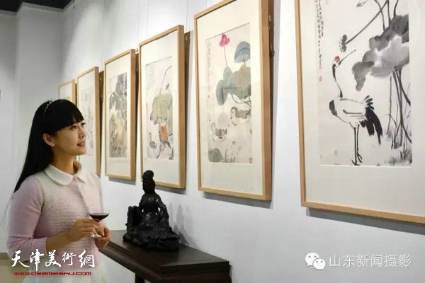 心境下的传统—李孝萱新作展览现场。