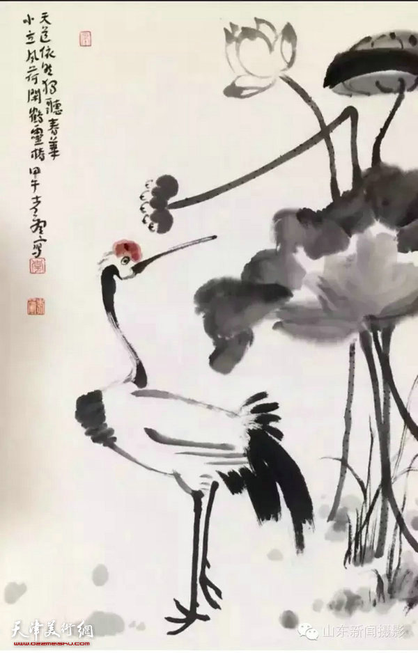 心境下的传统—李孝萱新作展览现场。