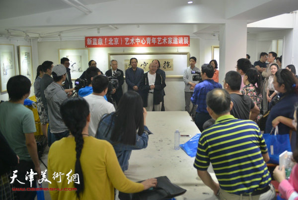 “抱朴守拙——津门张超中国画作品展”4月30日在新蓝鼎（北京）艺术中心开幕。