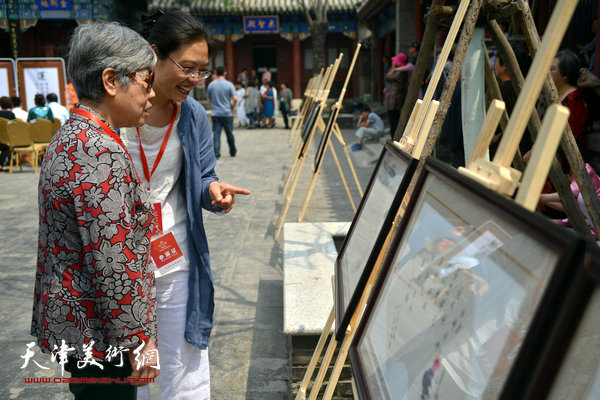 百善巡回展作品现场展示。