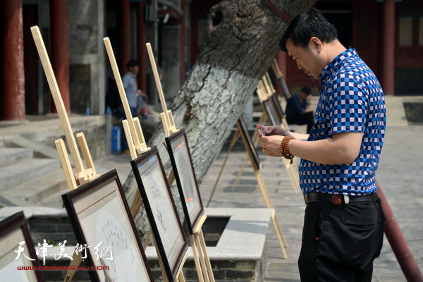 百善巡回展作品现场展示。