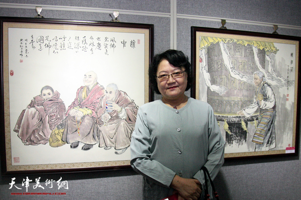 天津政协人物画研究院首届作品展